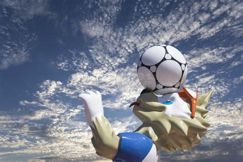 Official Mascot Of The Fifa World Cup In Russia Wolf Zabivaka