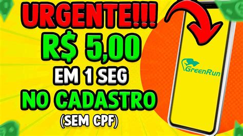 Sem Cpf Ganhe R S Por Se Cadastrar App Pagando No Cadastro