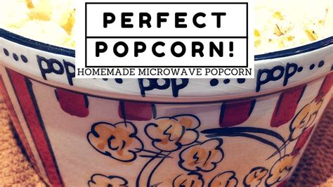 Homemade Microwave Popcorn In A Silicone Popcorn Popping Bowl Youtube