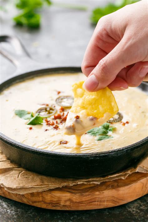 Spicy Chorizo Queso Dip Love And Olive Oil