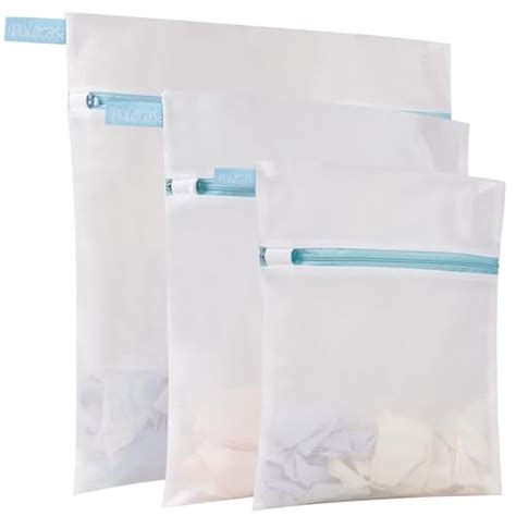 Polecasa Lead Free Premium Soft Fine Mesh Laundry Bags With Sturdy