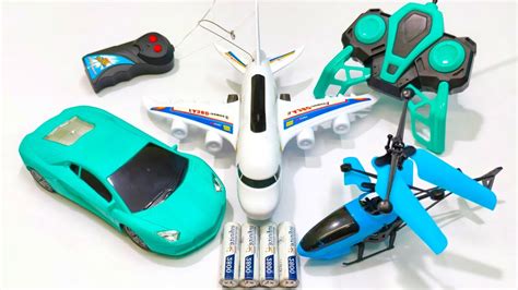 Radio Control Airbus A And Remote Control Racing Car Unboxing