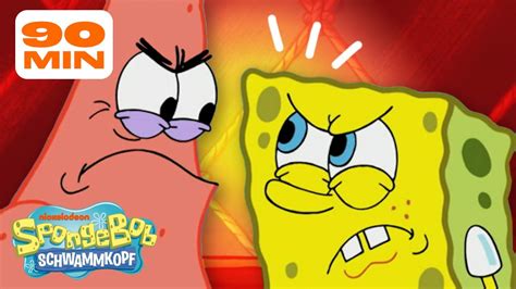 Spongebob 90 Minuten Streitereien Zwischen Spongebob Und Patrick 💥 Spongebob Schwammkopf