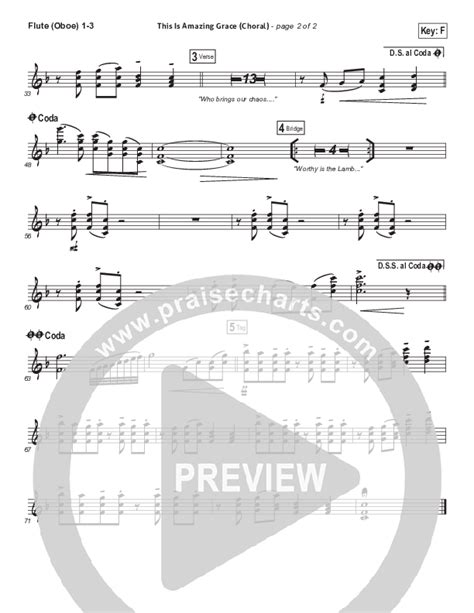 This Is Amazing Grace Choral Anthem Satb Flute Oboe Sheet Music Pdf