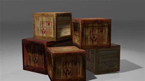 Wooden Crates on Behance