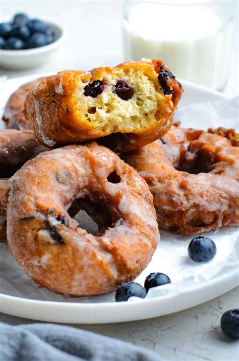 Blueberry Cake Donuts Story Easy Dessert Recipes