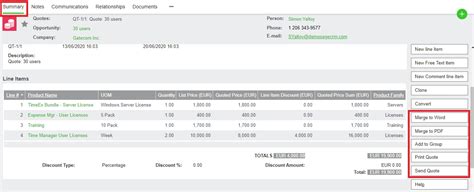 Sage Crm R Changes In Mail Merge Functionality Sage Crm