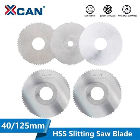 XCAN Slitting Slotting Saw Blade HSS Circular Saw Blade Milling Cutter