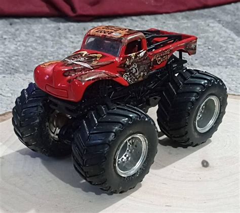 Hot Wheels Monster Jam Pirates Curse Willys Monster Truck HTF Scale Etsy