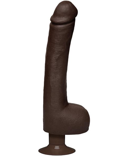 Doc Johnson Safaree Signature Cocks Vibrating Ultraskyn Dildo Naughty