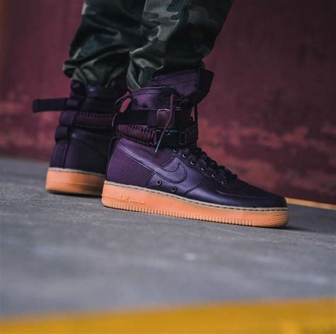 Nike Sf Air Force 1 Deep Burgundy