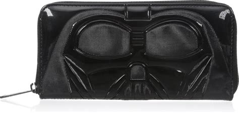 Amazon Loungefly Star Wars Darth Vader Patent Wallet Black One