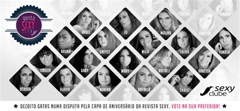 Concurso Garota Sexy Clube Portal Sexy Clube Revista Sexy