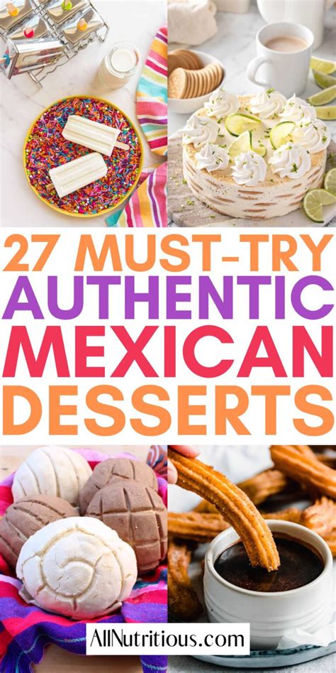 Easy Authentic Mexican Desserts All Nutritious