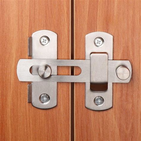 Stainless Steel Door Hasp Latch Security Tools Hardware Packlock For Sliding Door For Window