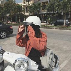 Save Follow Yin Vespa Girl Scooter Girl Hot Teen No Name Bikes