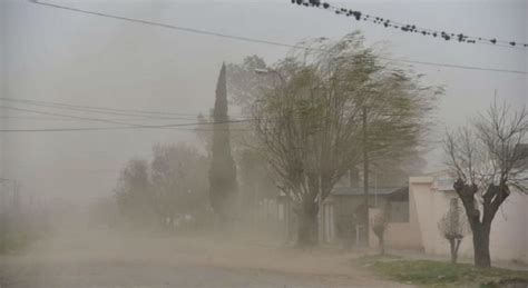 Alertas Por Fuertes Vientos En Zonas Cordilleranas Y Tormentas En El