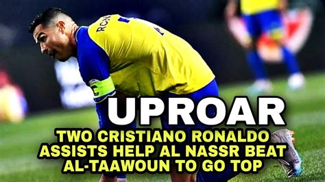 MESSI FOOTBALL BREAKING NEWS TWO CRISTIANO RONALDO ASSISTS HELP AL