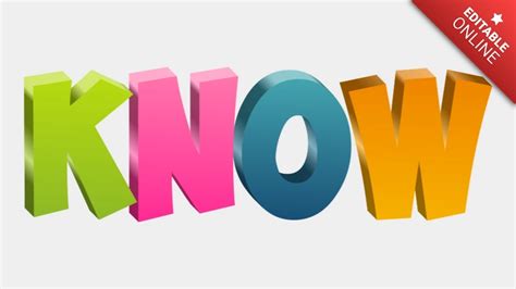 text effect generator