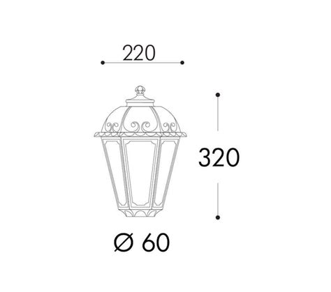 Fumagalli Saba Lantern E Black Ledvista Lighting