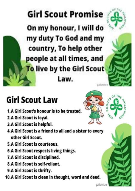 Girl Scout Promise And Lawdocx