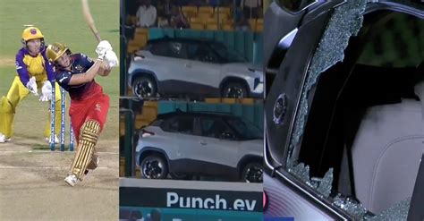 WATCH Ellyse Perry Shatters Automotive Window With An Enormous Six In