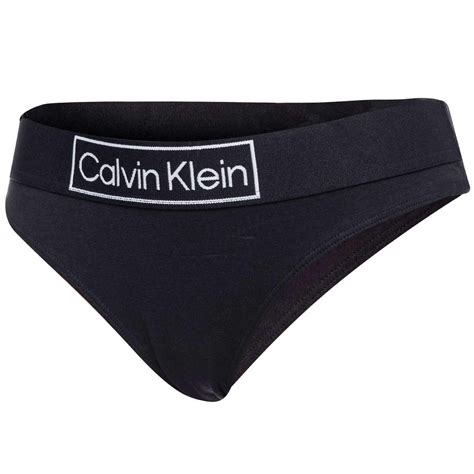 Calvin Klein Majtki Damskie Bikini 1 Para Black 000Qf6775E Ub1 S