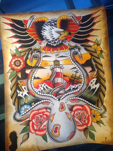 Pin By Keith SavaGe On Wallpapers Art Traditional Tattoo Painting