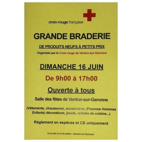 Braderie De La Croix Rouge Le Petit Journal