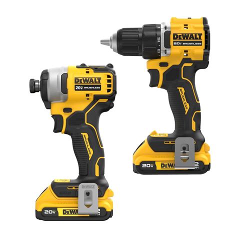 Dewalt 20v Max Atomic Brushless Compact 12 Inch Drill Driver And Impact Driver Combo Kit