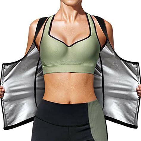 Lilvigor Sauna Sweat Vest For Women Hot Polymer Waist Trainer Weight