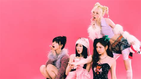 Aespa Hot Mess Members 4K 1060k Wallpaper IPhone Phone