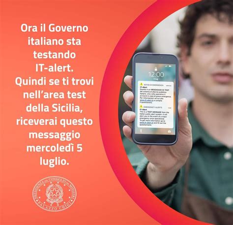 Il 5 Luglio Anche In Sicilia Arrivera IT Alert Il Nuovo Sistema Di