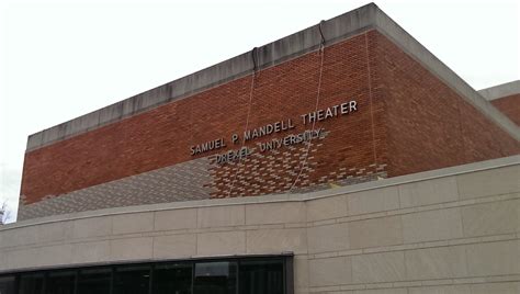 Mandell Theater, October 2013 : Drexel