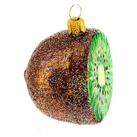 Kiwi decoraciones árbol Navidad vidrio soplado venta online en HOLYART