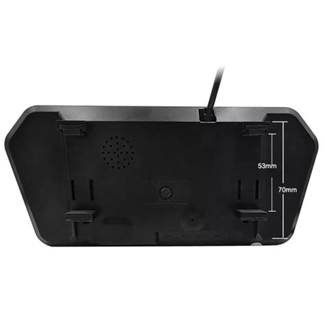 MONITEUR R TROVISEUR VOITURE NV 7 Pouces Avec Vision Nocturne Cam Ra