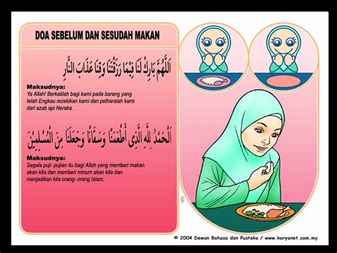 Jom Belajar Bersama-sama: DOA SEBELUM DAN SELEPAS MAKAN