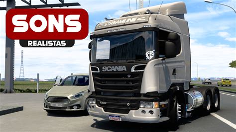 Som Ronco Direto Scania R Sons Realistas Skins Games Truck