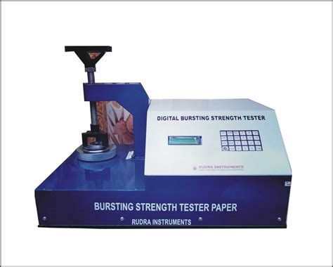 Digital Bursting Strength Tester At Rs Digital Bursting