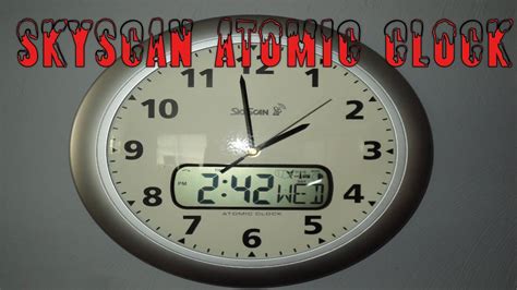 Skyscan Atomic Clock Model 88900 Manual