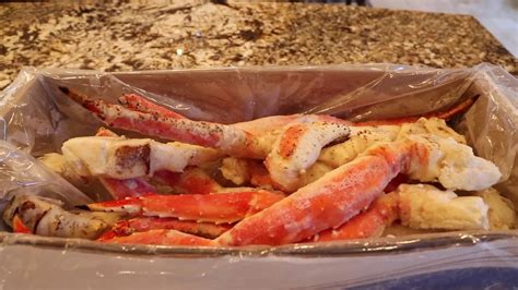 Costco 10 Lbs Alaskan King Crab Legs Unboxing King Crab Mukbang Crab