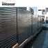 Powder Coated Custom Aluminum Slat DIY Fence Vs Vertical Slat Fence