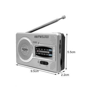 Bc R Am Fm Radio Telescopic Antenna Full Band Portable Radio