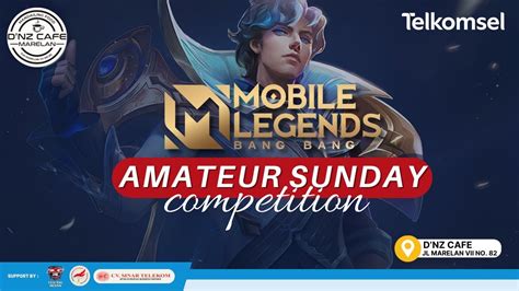 OFFLINE TOURNAMENT MLBB AMATIR COMPETITION D NZ CAFE MARELAN YouTube