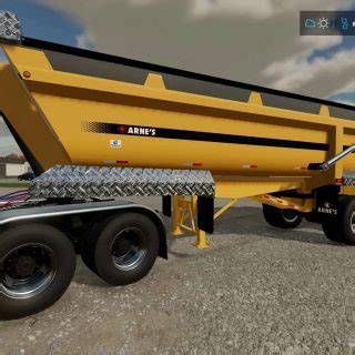 End Dump Trailers v1.0 FS22 Mod | Farming Simulator 22 Mod