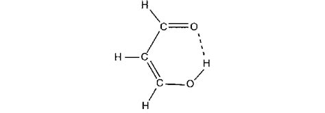 Equilibrium Structure Of Ma Intramolecular Hydrogen Bonding Is Marked