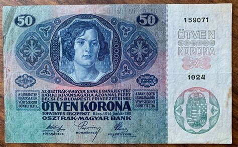 Banknote Österreich 50 Kronen 1914 Kaufen auf Ricardo