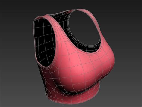 Sport Bra 3d Model Cgtrader