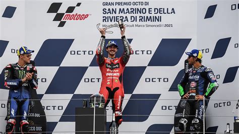 MotoGP San Marino 2021 Gara Bagnaia Domina A Misano Super Bastianini