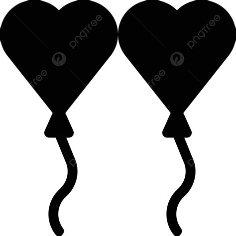 Heart Silhouette Heart Party Vector Silhouette Heart Party Png And